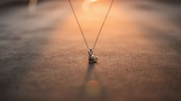 Explore unique jewelry designs featuring cute cat charms